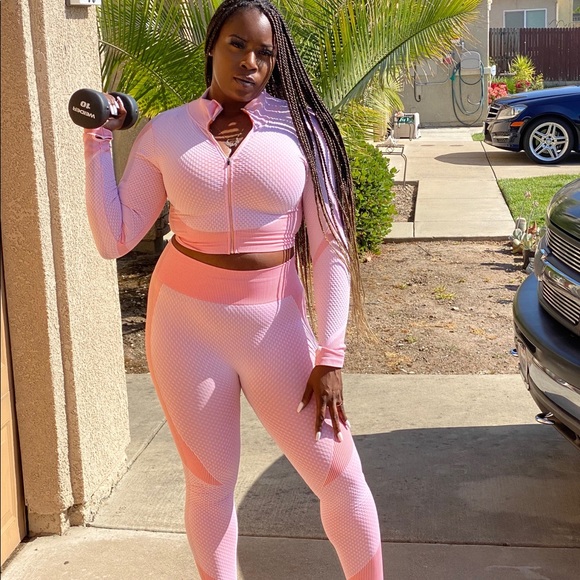 Pants - Pink Athletic Set